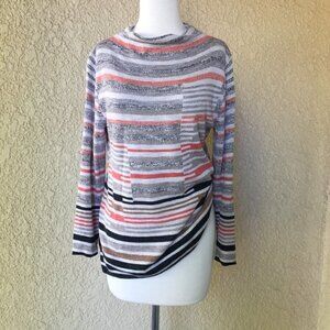 Nic+Zoe‎ Pullover Multicolor Tunic/Sweater Light Sweater SP